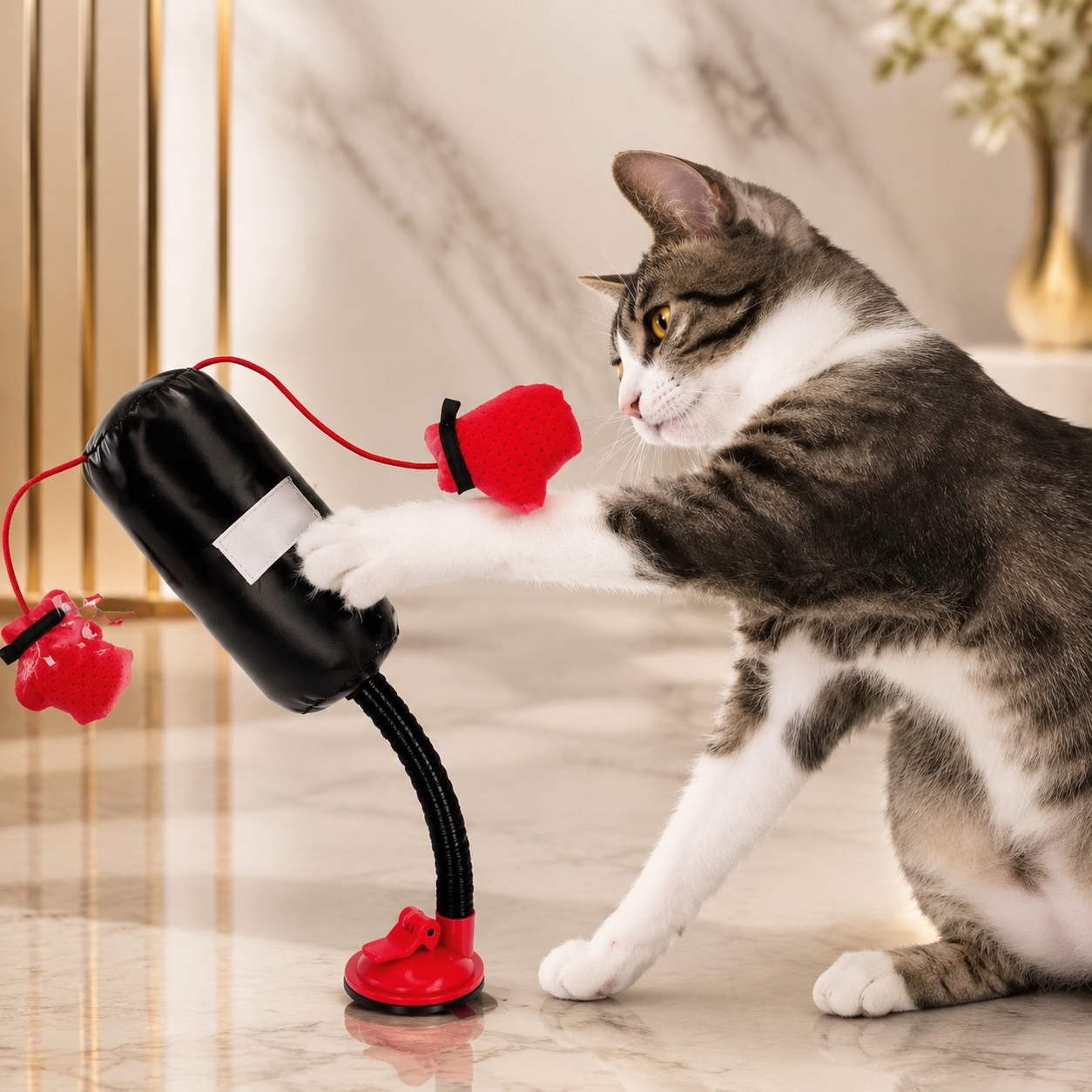 Cat Boxing Game Cat Teaser Toy Pet Products