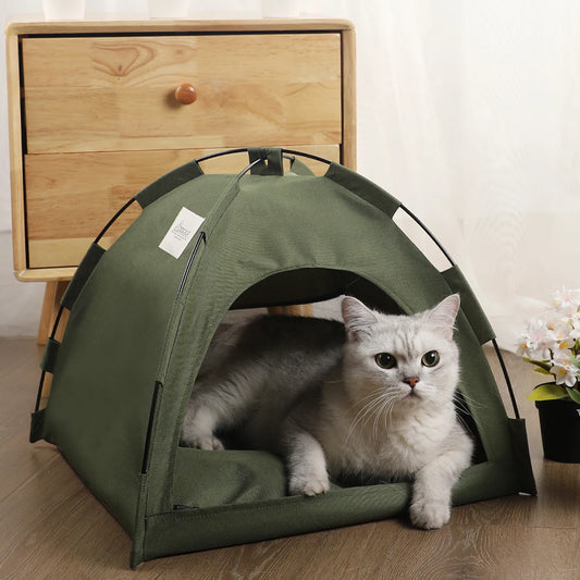 Warm Soft Pet Tent Bed for Cats and Kittens