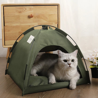 Warm Soft Pet Tent Bed for Cats and Kittens