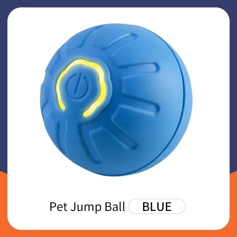 Smart Electronic Interactive Dog Ball Toy with RGB Lights