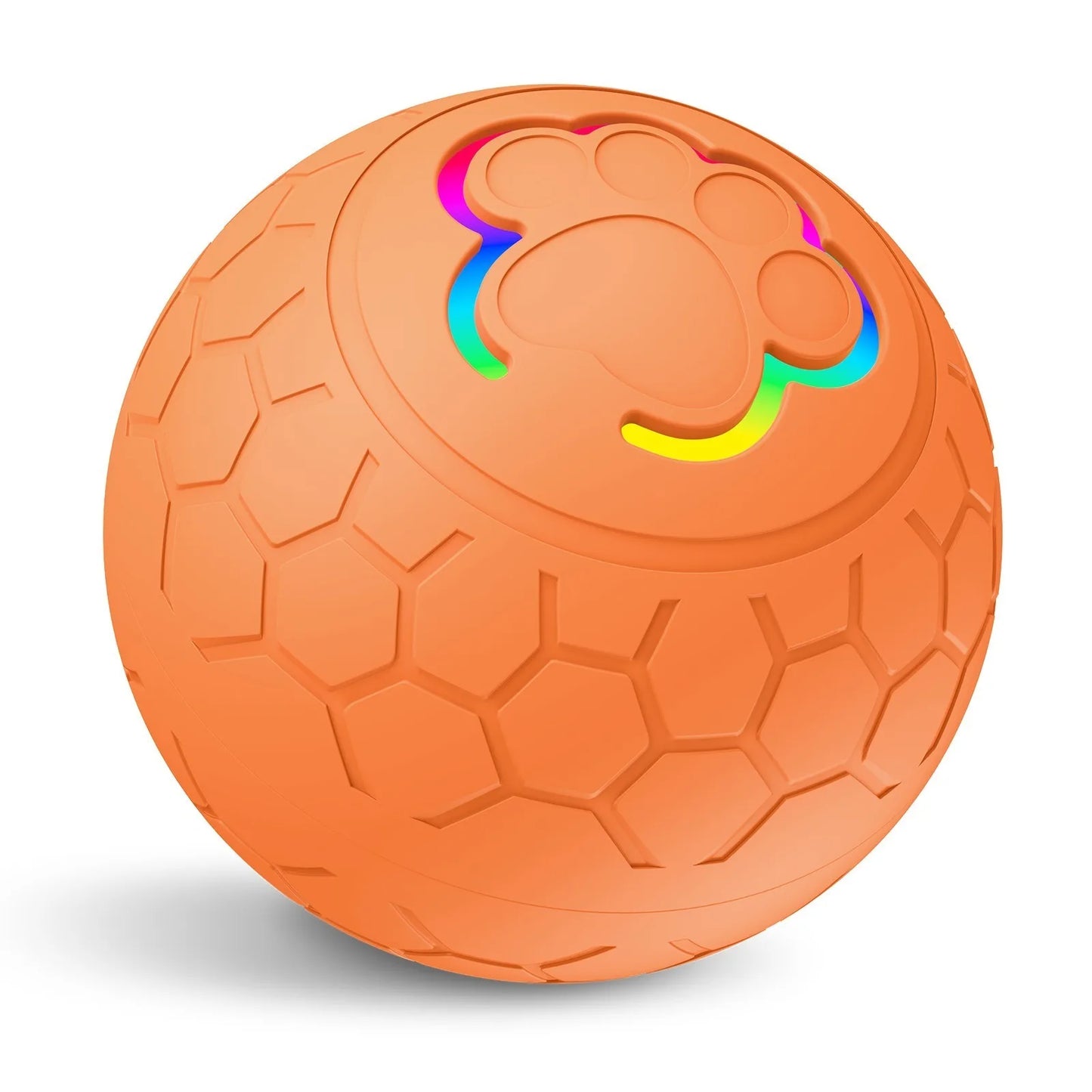 Smart Electronic Interactive Dog Ball Toy with RGB Lights