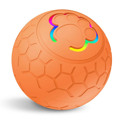 Smart Electronic Interactive Dog Ball Toy with RGB Lights