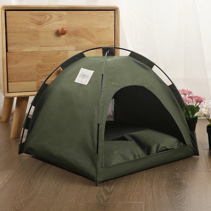 Warm Soft Pet Tent Bed for Cats and Kittens