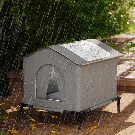 Waterproof Warm Foldable Pet House Bed for Cats Dogs