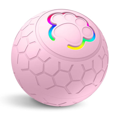 Smart Electronic Interactive Dog Ball Toy with RGB Lights