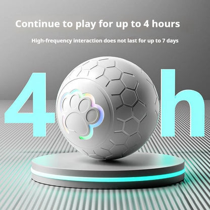 Smart Electronic Interactive Dog Ball Toy with RGB Lights