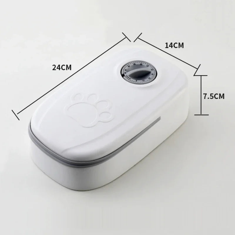Automatic Pet Feeder with Timer Food and Water Dispenser