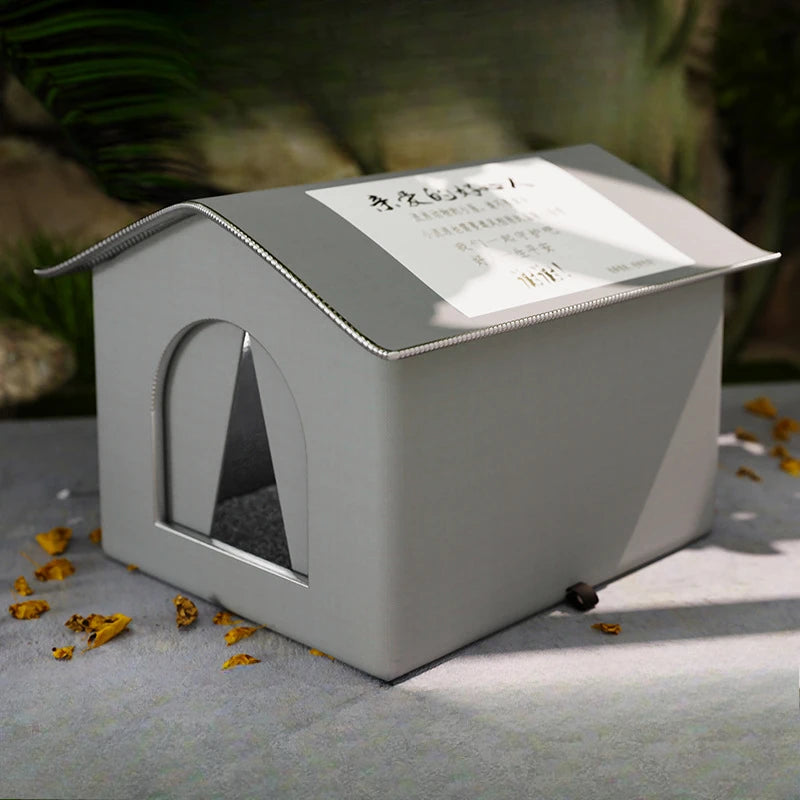 Waterproof Warm Foldable Pet House Bed for Cats Dogs