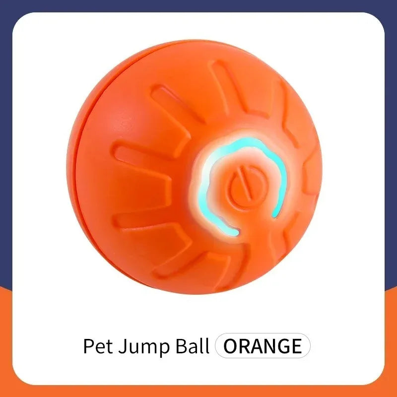 Smart Electronic Interactive Dog Ball Toy with RGB Lights